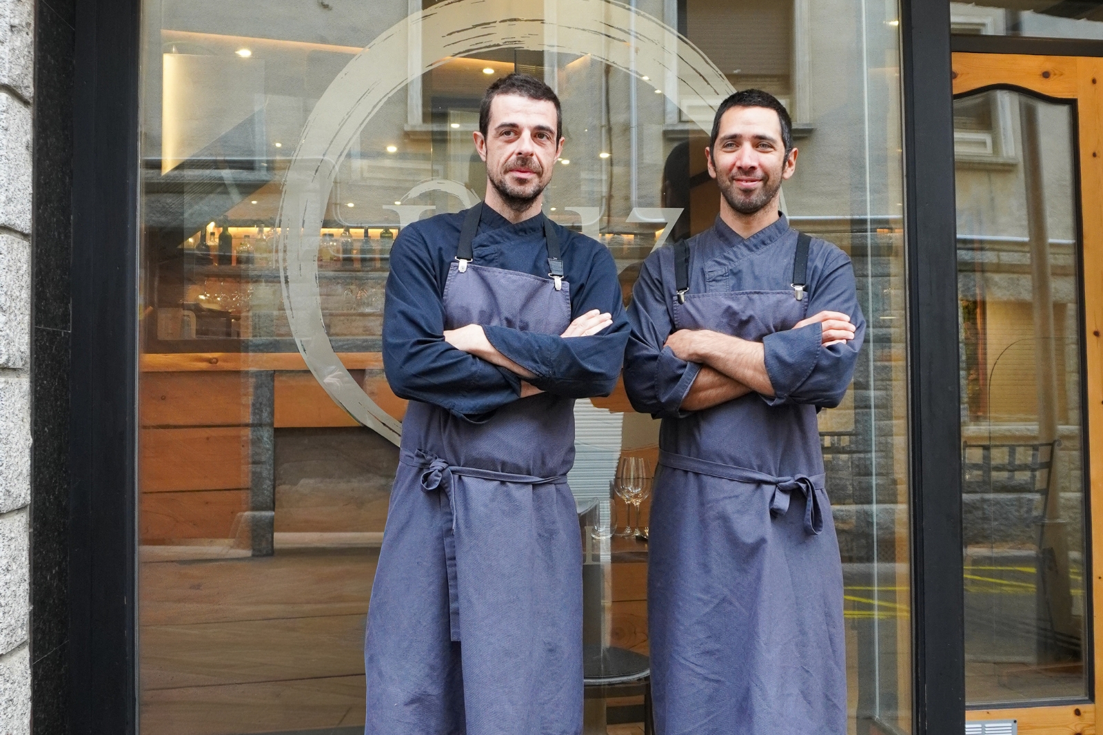 Mario y Mauro chefs y propietarios de raval 13